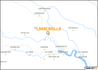 map of La Macanilla