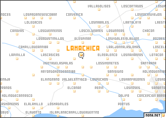 map of La Machica