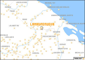 map of La Madre Nueva