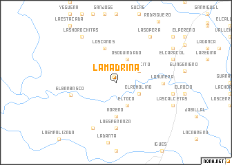 map of La Madrina