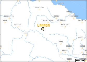 map of Lamaga