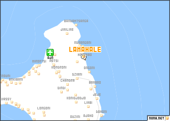 map of Lamahalé