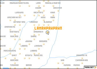 map of Lama-Hpawpawn