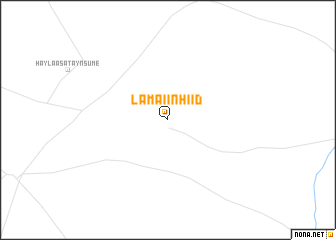 map of Lamaiin Hiid