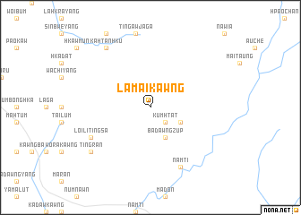 map of Lāmaikawng