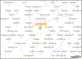 map of Lamaing