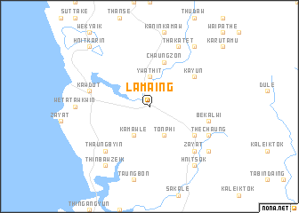 map of Lamaing