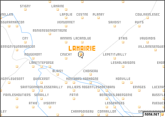 map of La Mairie