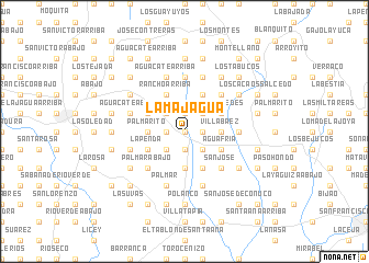 map of La Majagua