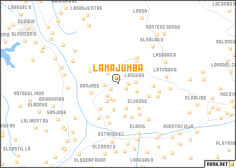 map of La Majumba