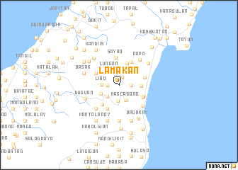 map of Lamakan