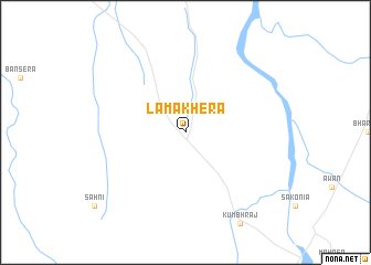 map of Lāmākhera