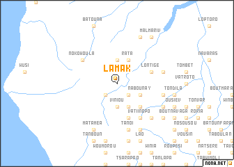 map of Lamak