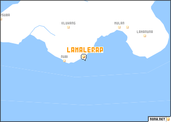 map of Lamalerap