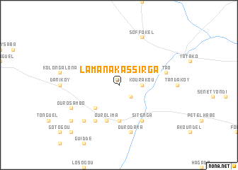 map of Lamana Kassirga