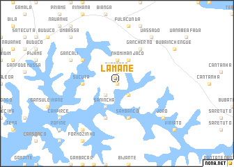 map of Lamane