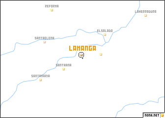 map of La Manga