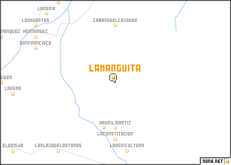 map of La Manguita