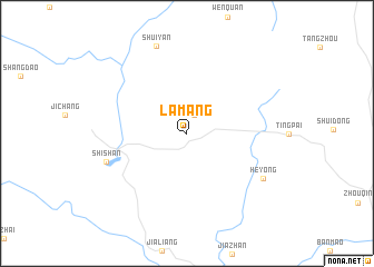 map of Lamang