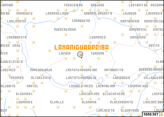 map of La Manigua Arriba