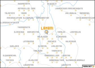 map of Lamaní