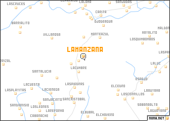 map of La Manzana