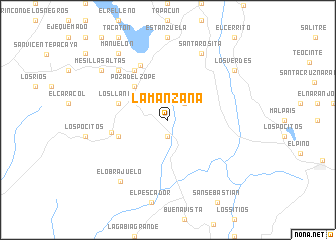 map of La Manzana