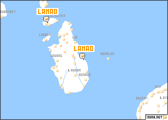 map of Lamao