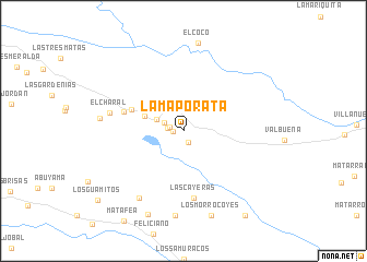 map of La Maporata