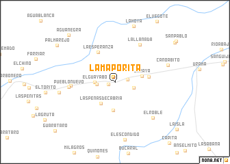 map of La Maporita