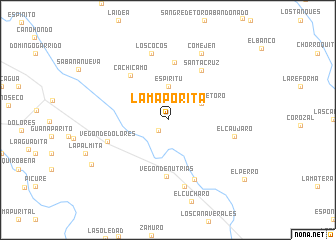 map of La Maporita