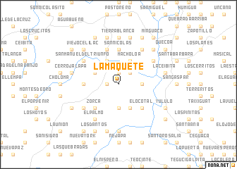 map of La Maquete