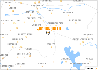 map of La Margarita