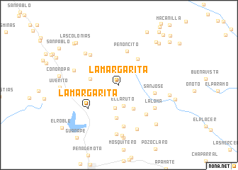 map of La Margarita