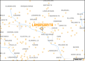 map of La Margarita