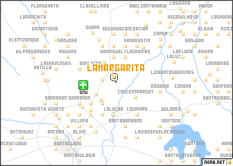 map of La Margarita