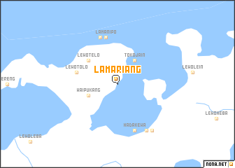 map of Lamariang