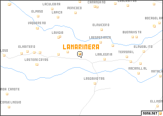 map of La Marinera