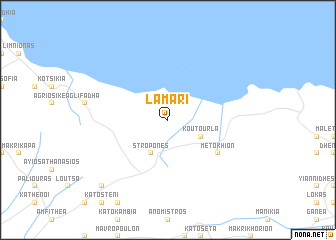 map of Lámari