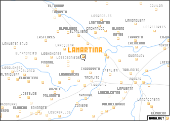 map of La Martina