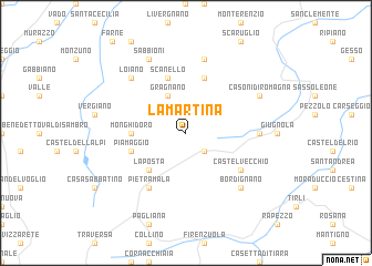 map of La Martina