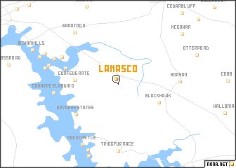 map of Lamasco