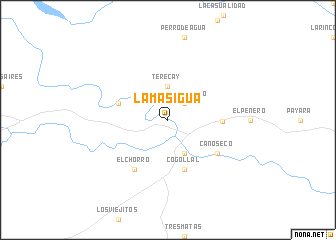 map of La Masigua