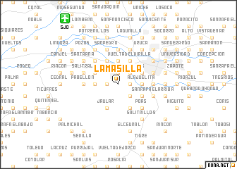 map of La Masilla