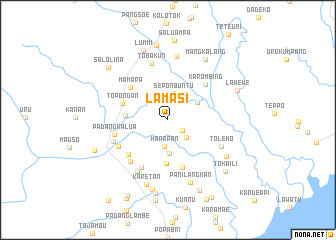 map of Lamasi