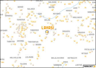 map of Lamasi