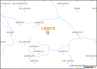 map of Lamata
