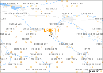 map of Lamath