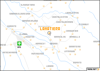 map of La Matiera