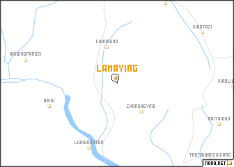 map of Lamaying